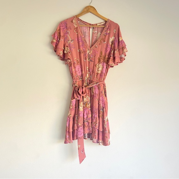 SPELL & The Gypsy Rosa Play Dress in Blush - Picture 5 of 16